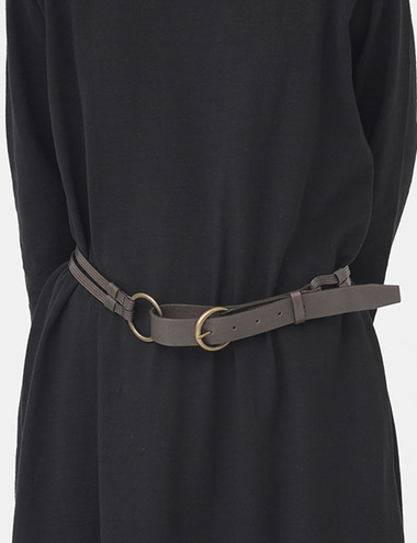 二連リングレザーベルト 買いもの 石見銀山 群言堂 公式サイト オンラインストア