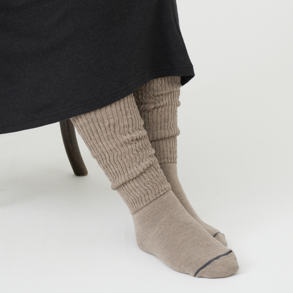 裏パイルあったか靴下 買いもの 石見銀山 群言堂 公式サイト オンラインストア