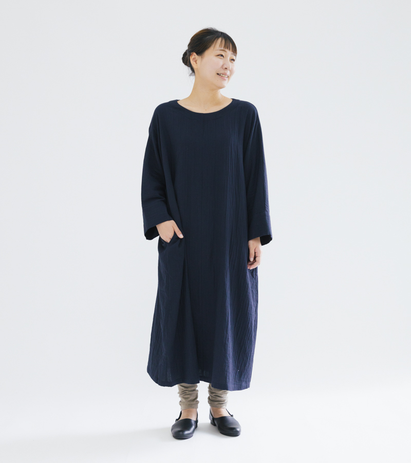 里山パレットガーゼワンピース 商品一覧 石見銀山 群言堂オンラインストア 公式サイト