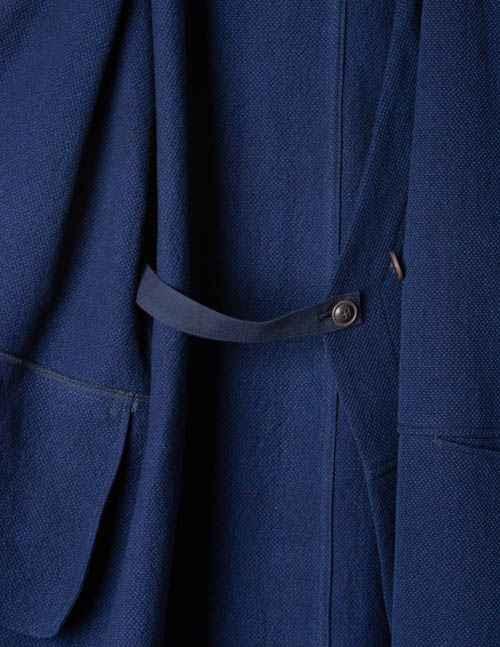 藍染刺子作務衣ジャケット - 買いもの | 石見銀山 群言堂 公式サイト 