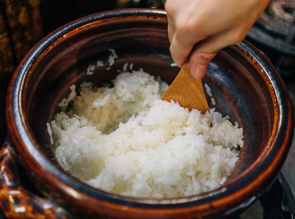 一志郎窯の土鍋【ごはん釜】を使用し、実際に炊いてみました | 石見