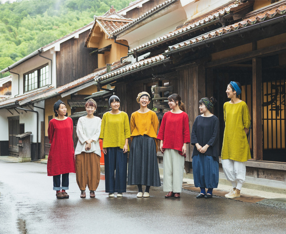 群言堂　里山パレット　チュニック　美品